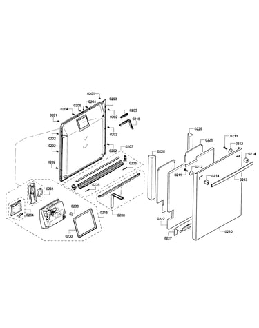 Door assy