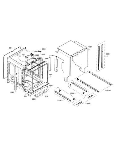 Frame & cavity