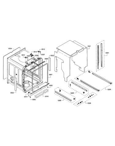 Frame & cavity