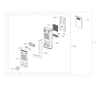 Samsung MC11H6033CT/AA-00 control assy diagram