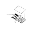 Sony HBD-N5200W top cover diagram