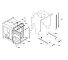 Bosch SHV53T53UC/02 frame & cavity diagram