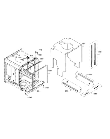 Frame & cavity