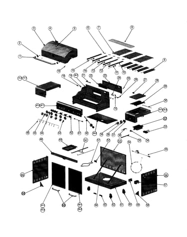 Grill assy