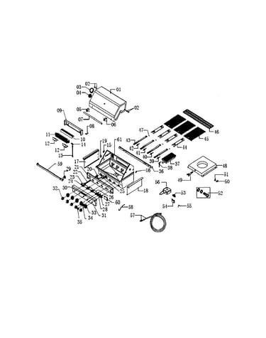 Grill assy