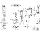 DeWalt D25891K TYPE 1 motor assy diagram