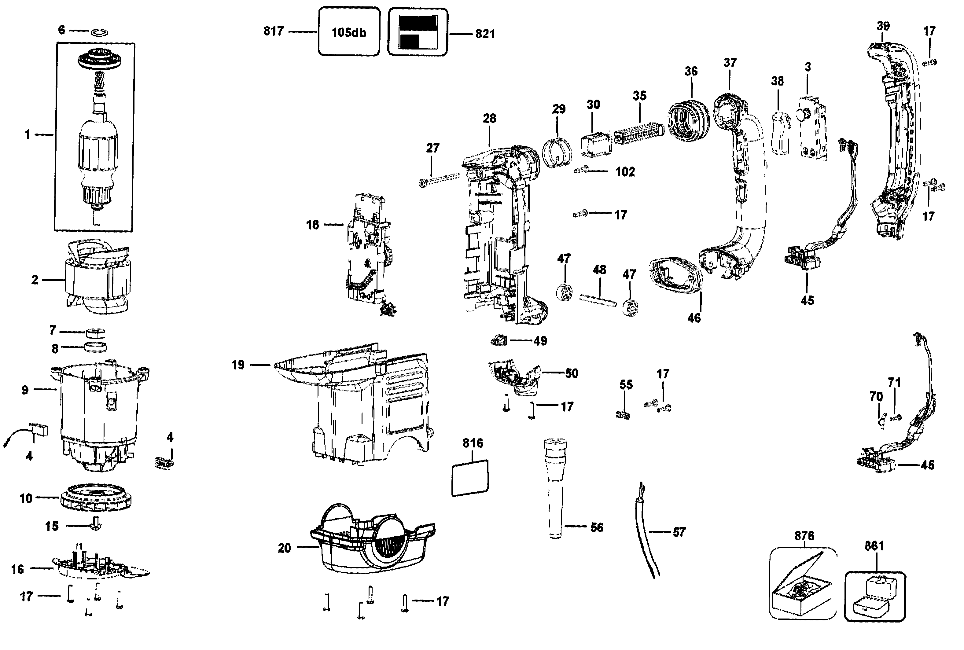 Motor assy