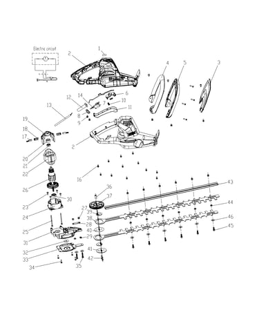 Trimmer assy