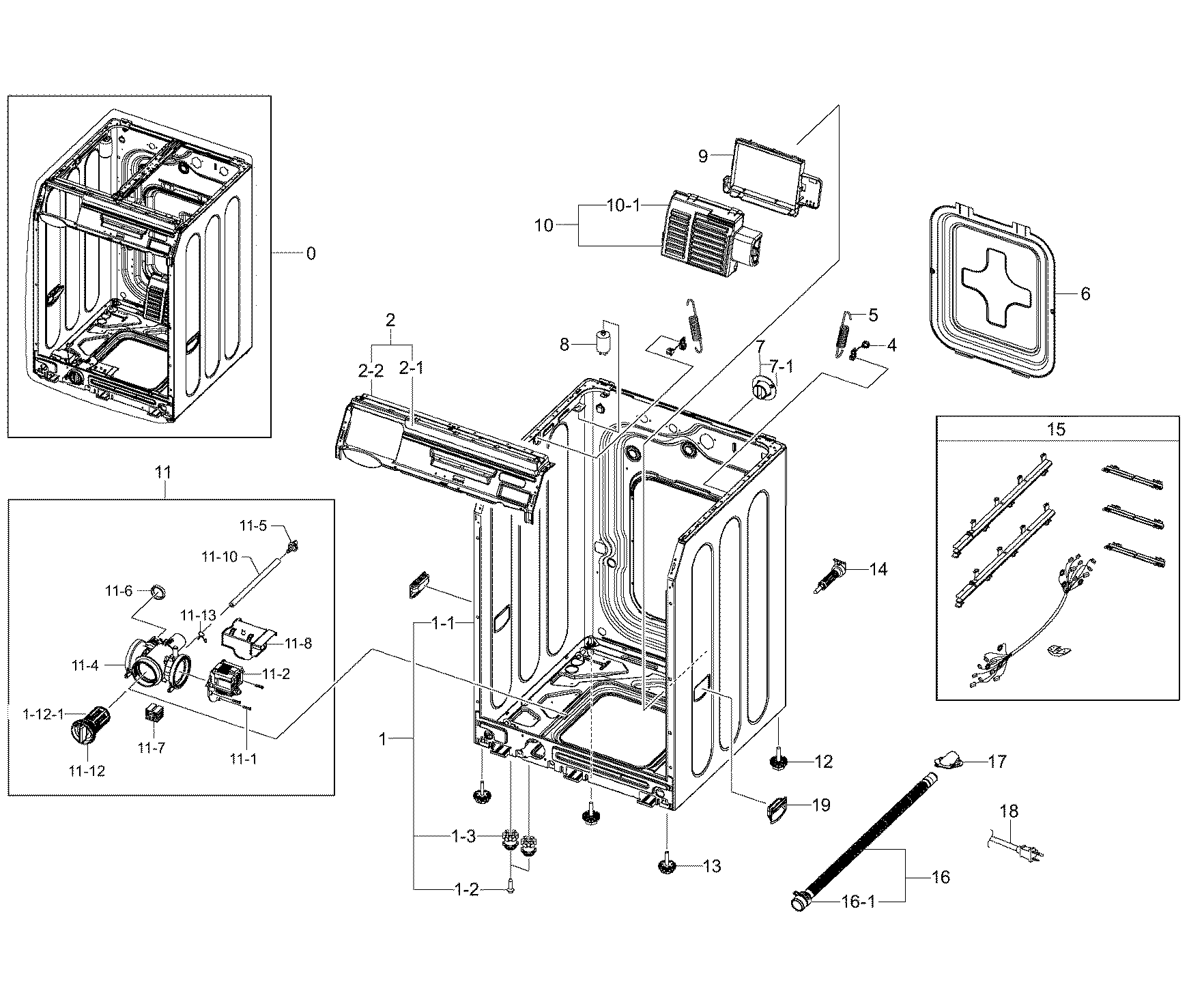 Frame & cover parts