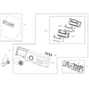 Samsung WF395BTPASU/A2-00 control panel diagram