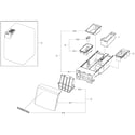 Samsung WF395BTPASU/A2-00 drawer diagram