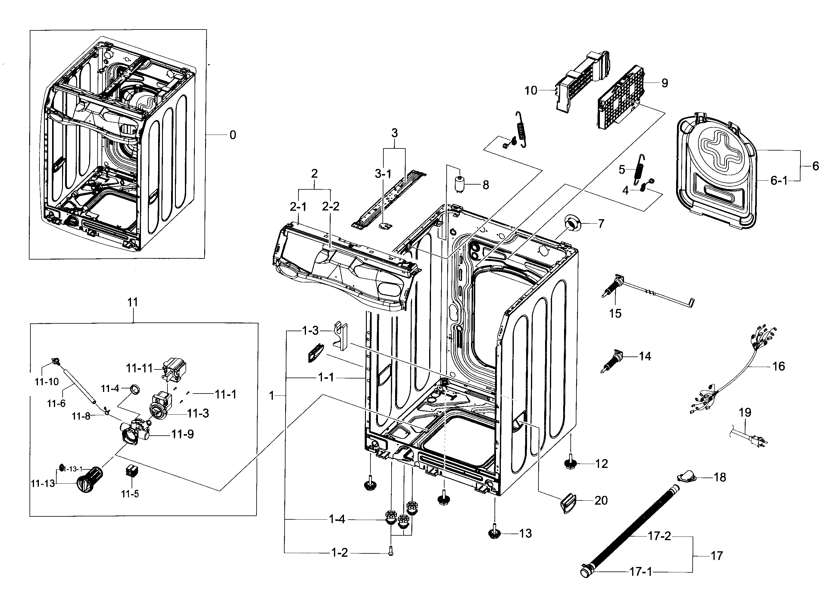 Frame & cover parts