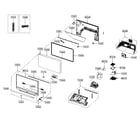 Samsung HLT5055WX/XAA-PB01 main assy diagram