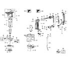 DeWalt D25601K TYPE 1 motor & handle diagram