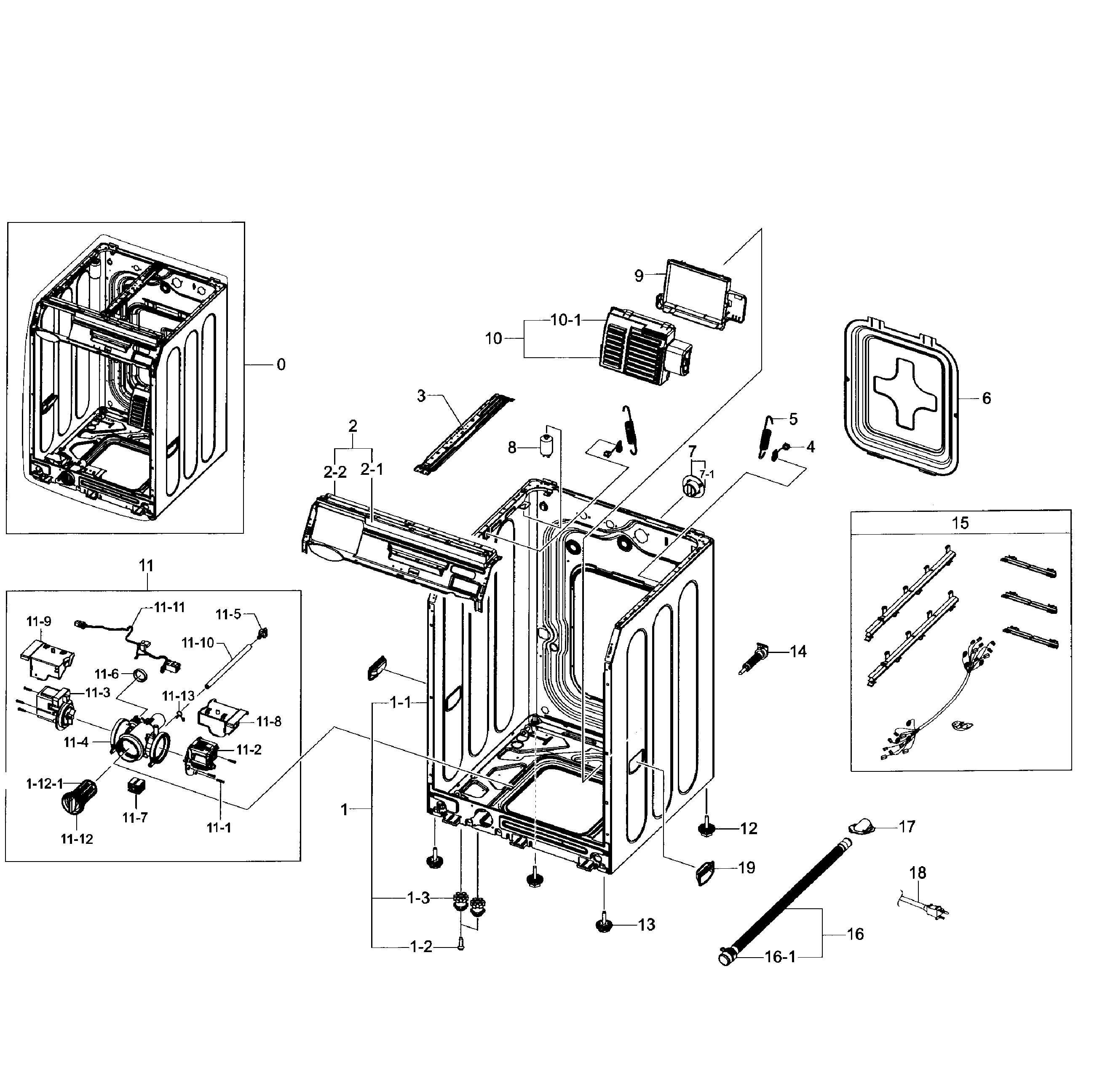 Frame assy