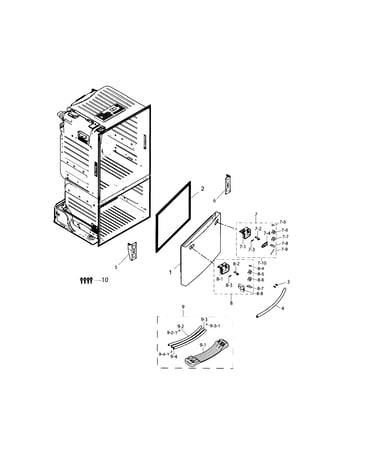 Door-freezer