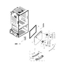Samsung RF263TEAESR/AA-00 freezer door diagram