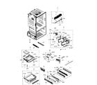 Samsung RF263TEAESR/AA-01 freezer / icemaker diagram