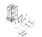 Samsung RF263TEAESR/AA-01 freezer door diagram