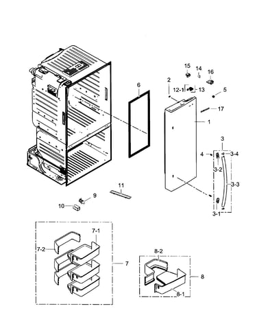 Fridge right door