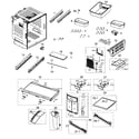 Samsung RF26HFENDSR/AA-00 fridge diagram