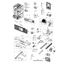 Samsung RF26HFENDSR/AA-00 cabinet diagram