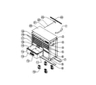 Craftsman 706392921 tool chest diagram