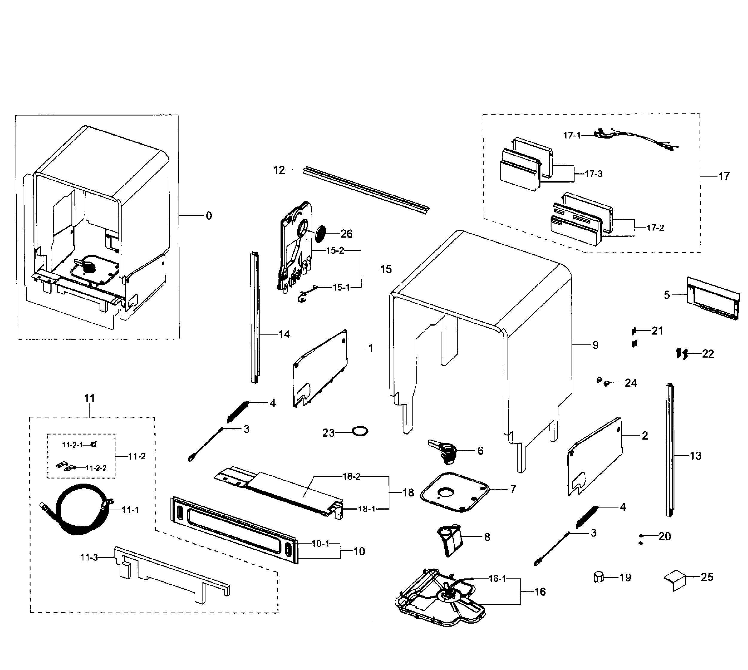 Case assy