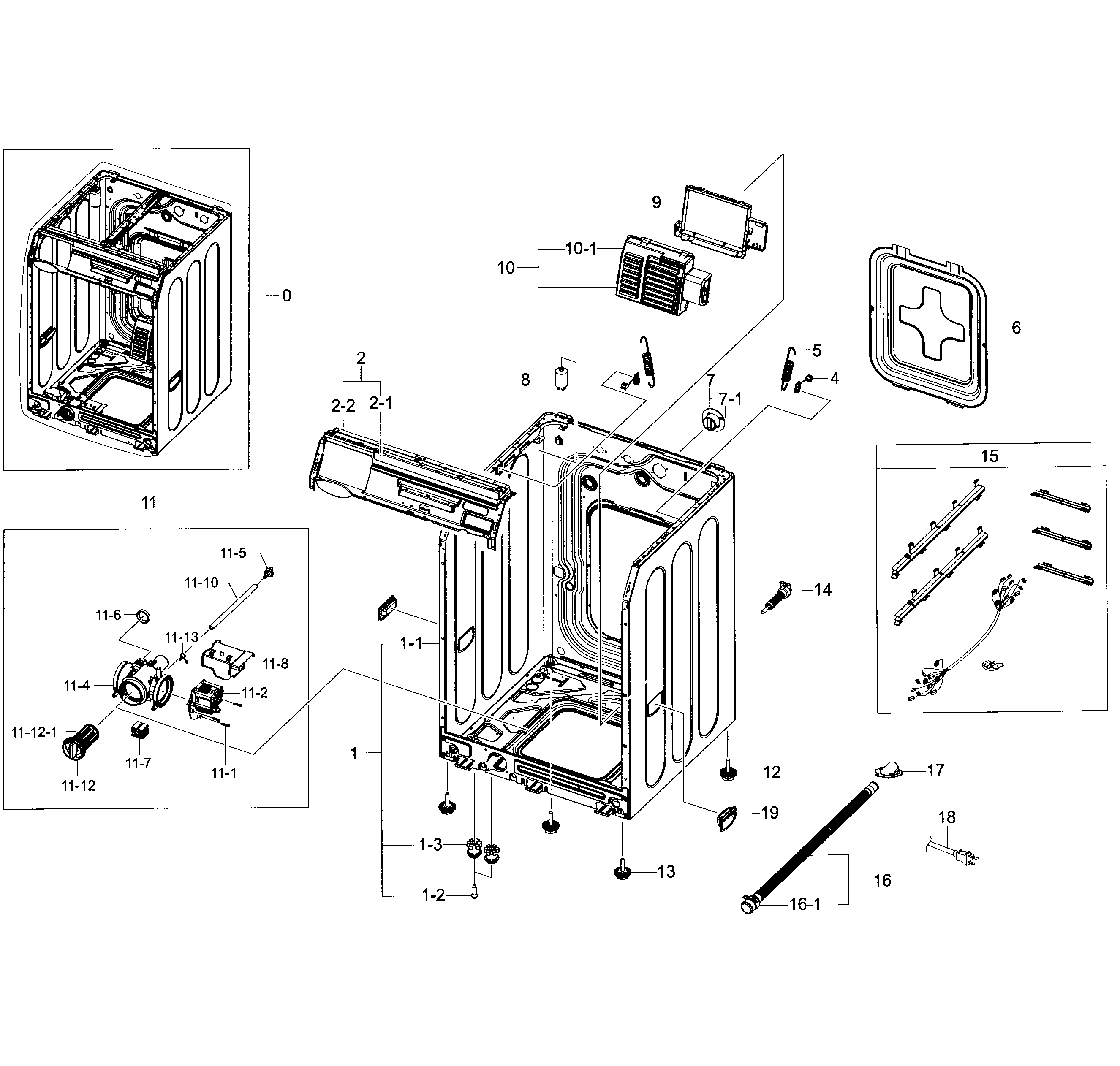 Frame assy