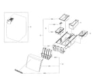 Samsung WF393BTPAWR/A2-00 drawer assy diagram