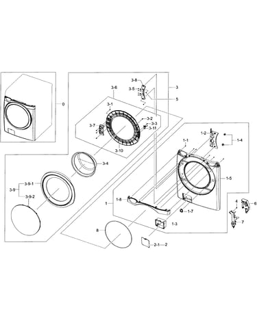 Front/door assy