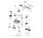 Samsung ME20H705MSS/AA-01 main assy diagram