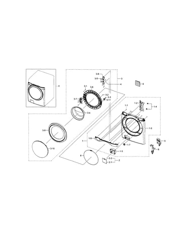 Frame front & door
