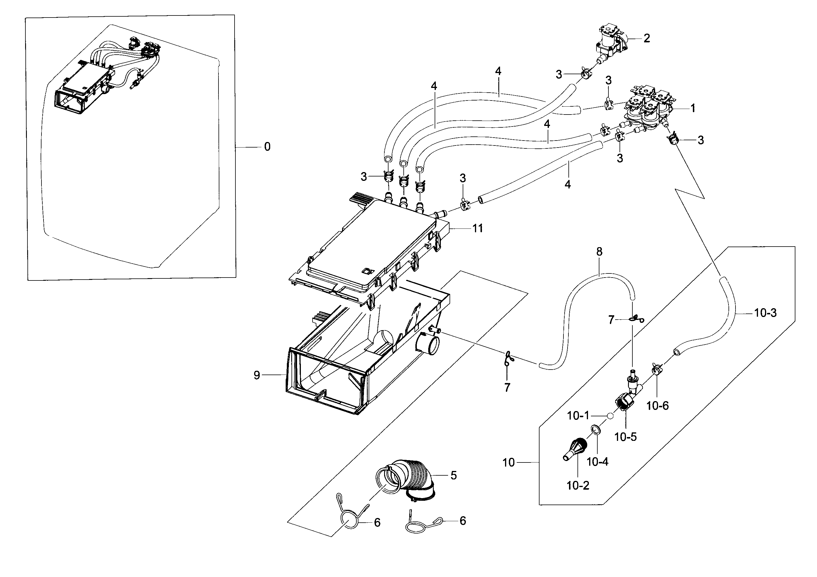 Housing-drawer