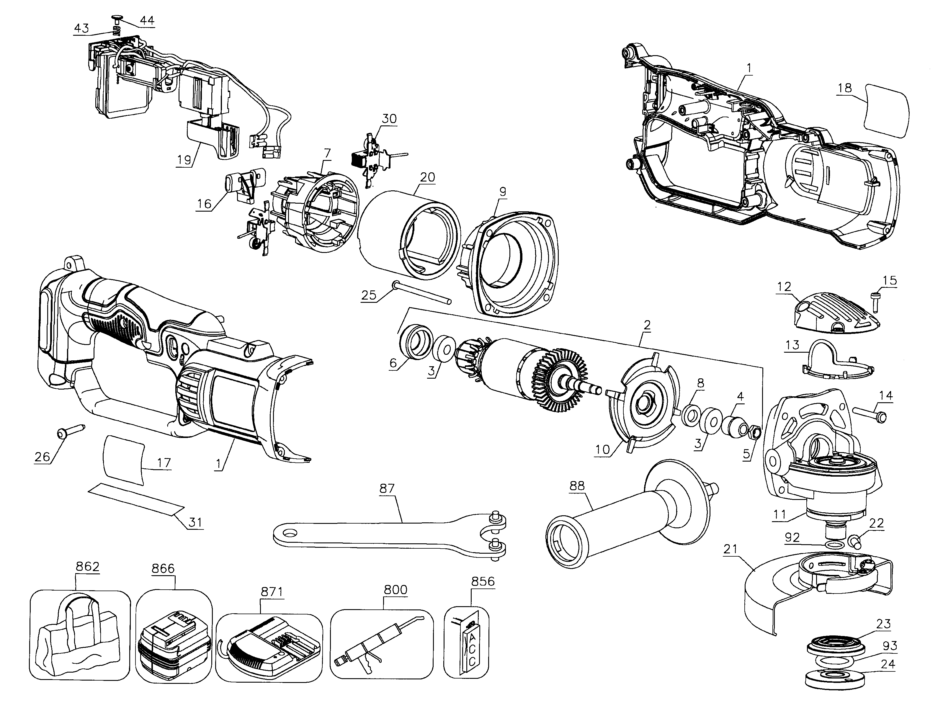 Saw assy