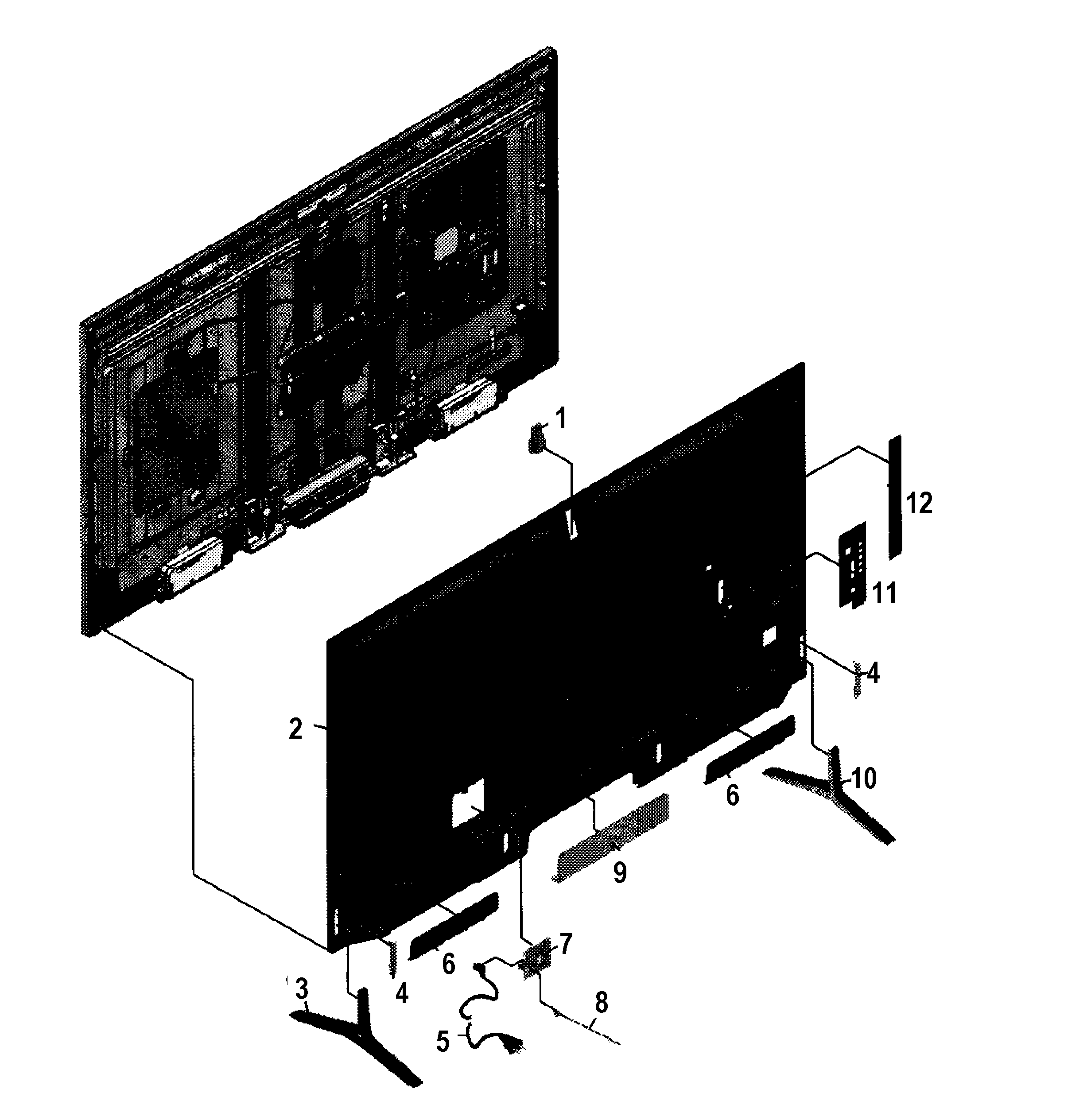 Cabinet rear
