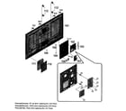 Sony XBR-55X800B panel & pcb diagram