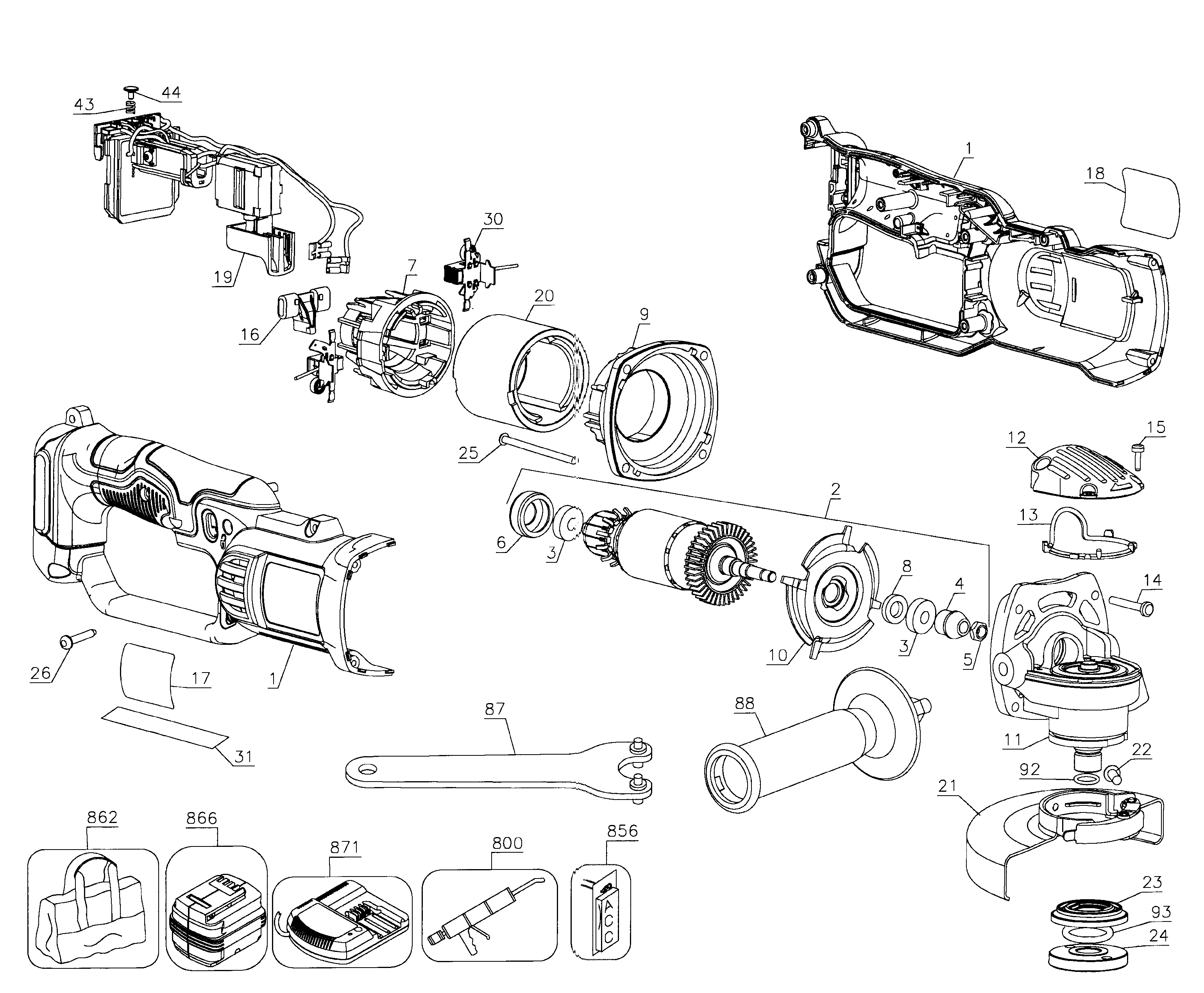 Saw assy