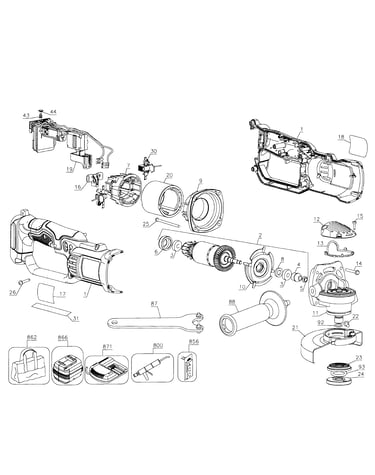 Saw assy