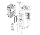 Samsung RF28HMEDBSR/AA-03 refrigerator door l diagram