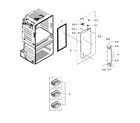 Samsung RF28HMEDBSR/AA-03 refrigerator door r diagram