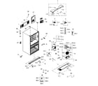 Samsung RF31FMEDBSR/AA-02 cabinet diagram
