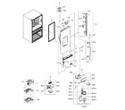 Samsung RF31FMEDBSR/AA-02 refrigerator door l diagram
