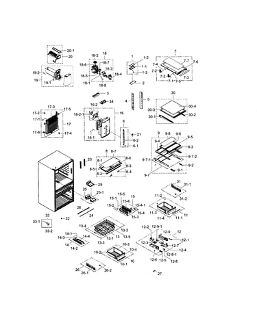 Refrigerator / icemaker