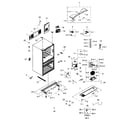 Samsung RF24FSEDBSR/AA-04 cabinet diagram
