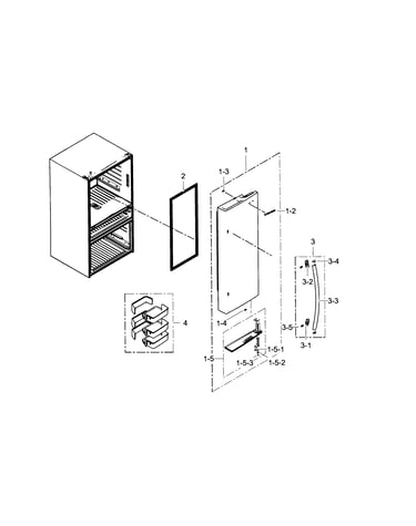 Refrigerator door r