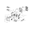 Samsung NE595R0ABWW/AA-01 main assy diagram