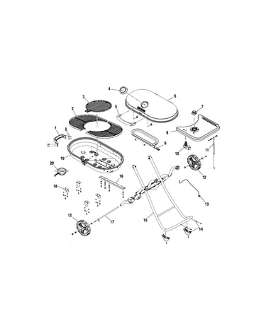 Grill assy