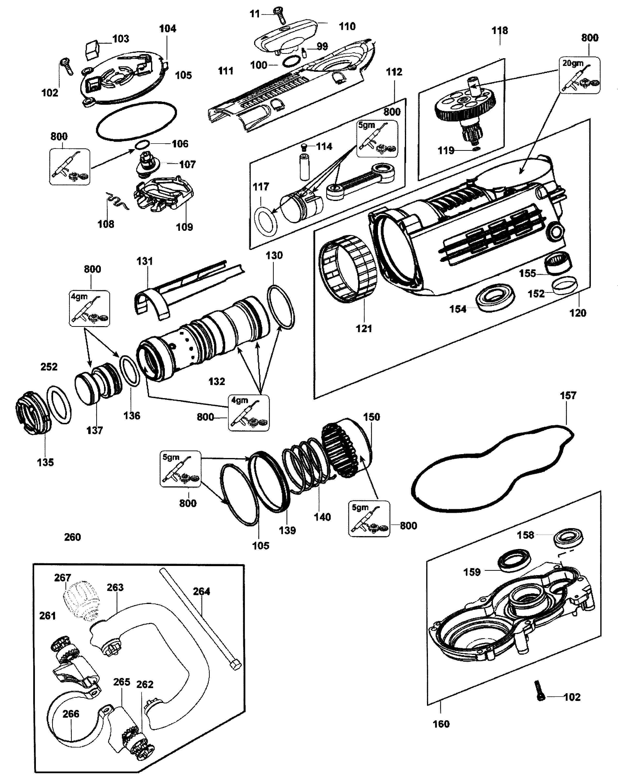 Rear assy