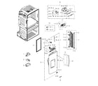 Samsung RF25HMEDBBC/AA-01 refrigerator door l diagram